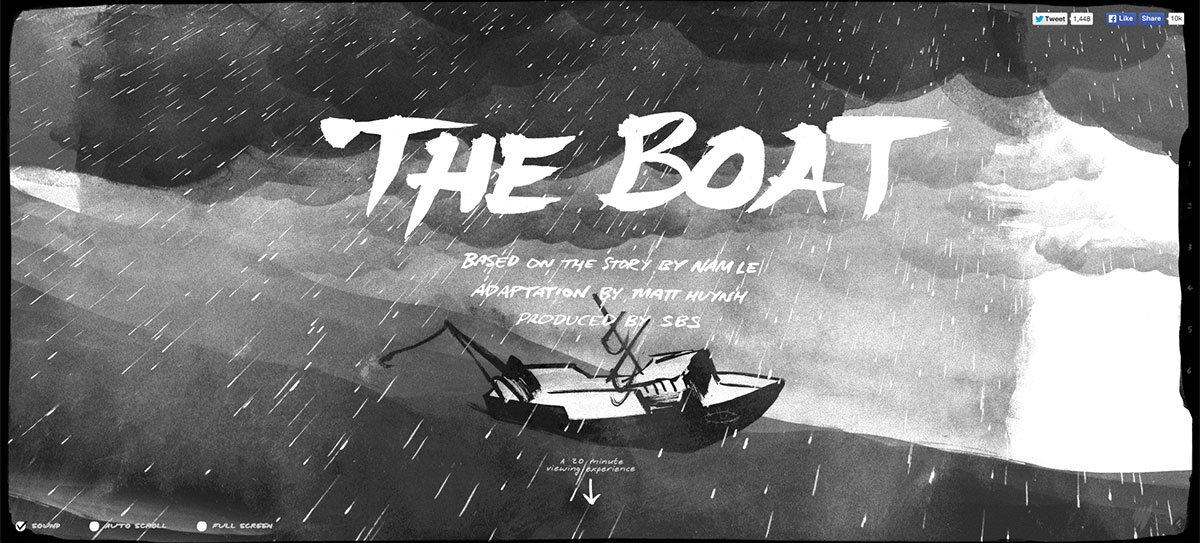 缩略图:Boat-Animated Web漫画