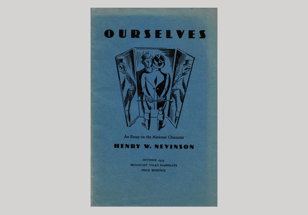 《我们自己》亨利·w·内文森封面(英国，1933年)