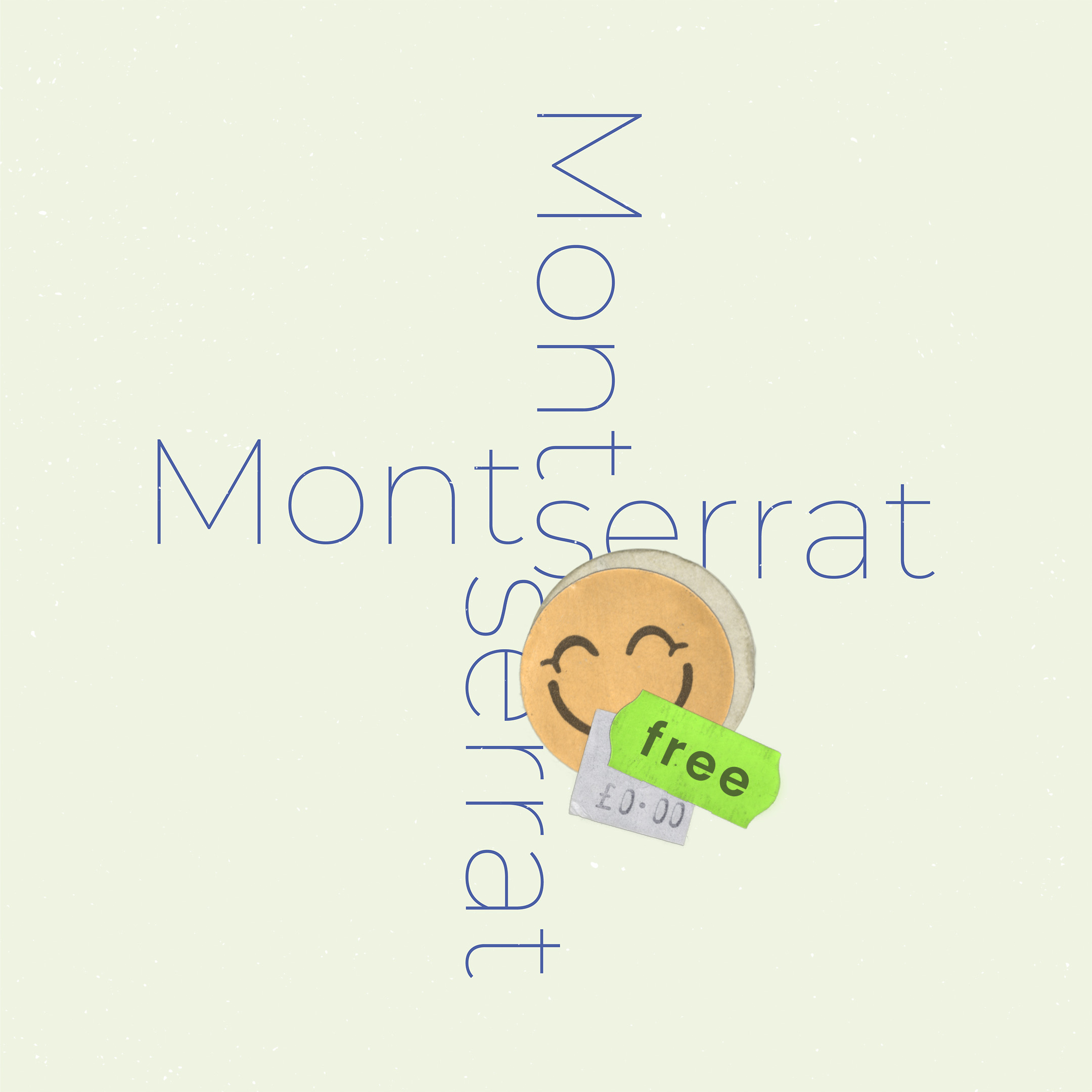 免费谷歌字体:蒙特塞拉特