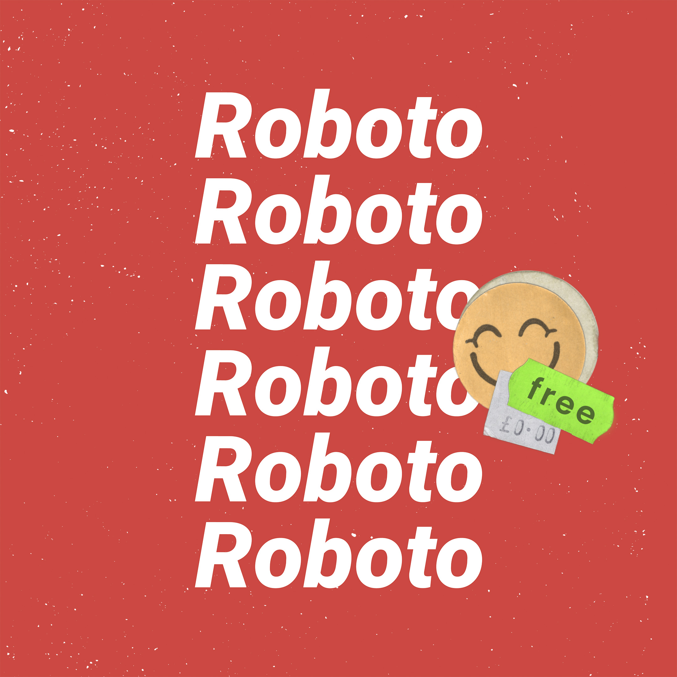 免费谷歌字体:Roboto